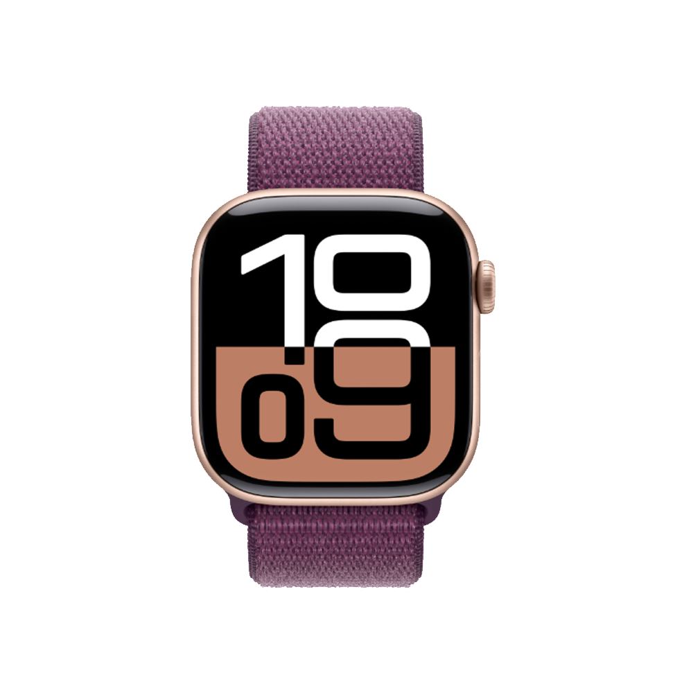 Apple Watch Series 10 46mm Rose Gps Correa Sport Loop Plum