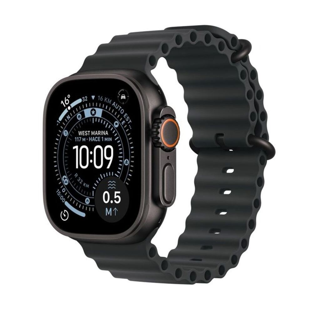 Apple Watch Ultra 3 GPS + Celular 49mm - Black Titanium Black Ocean Band