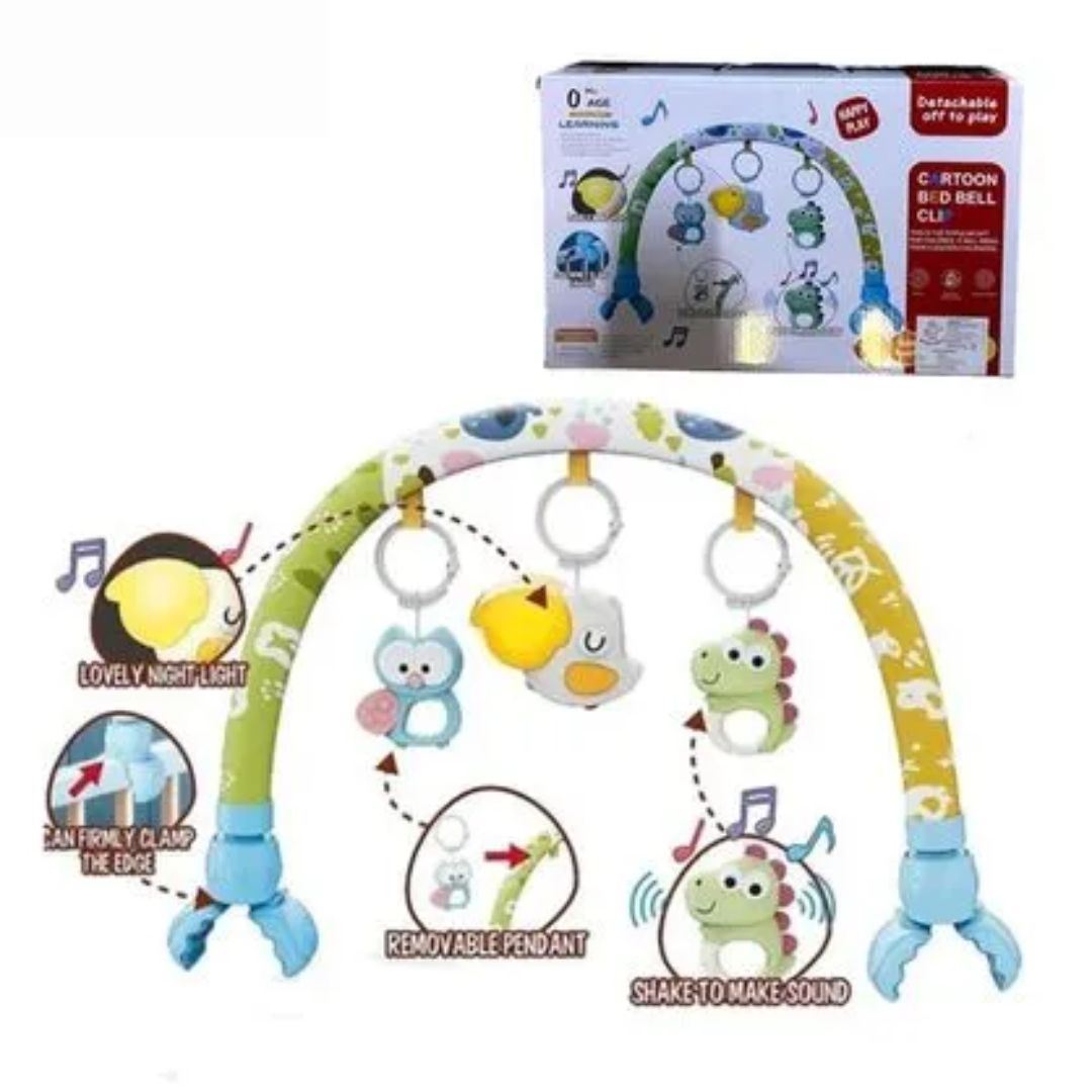 Arco Musical Para Bebé Apto Para Coche Y Cuna - Estimula Los Sentidos Del Bebé