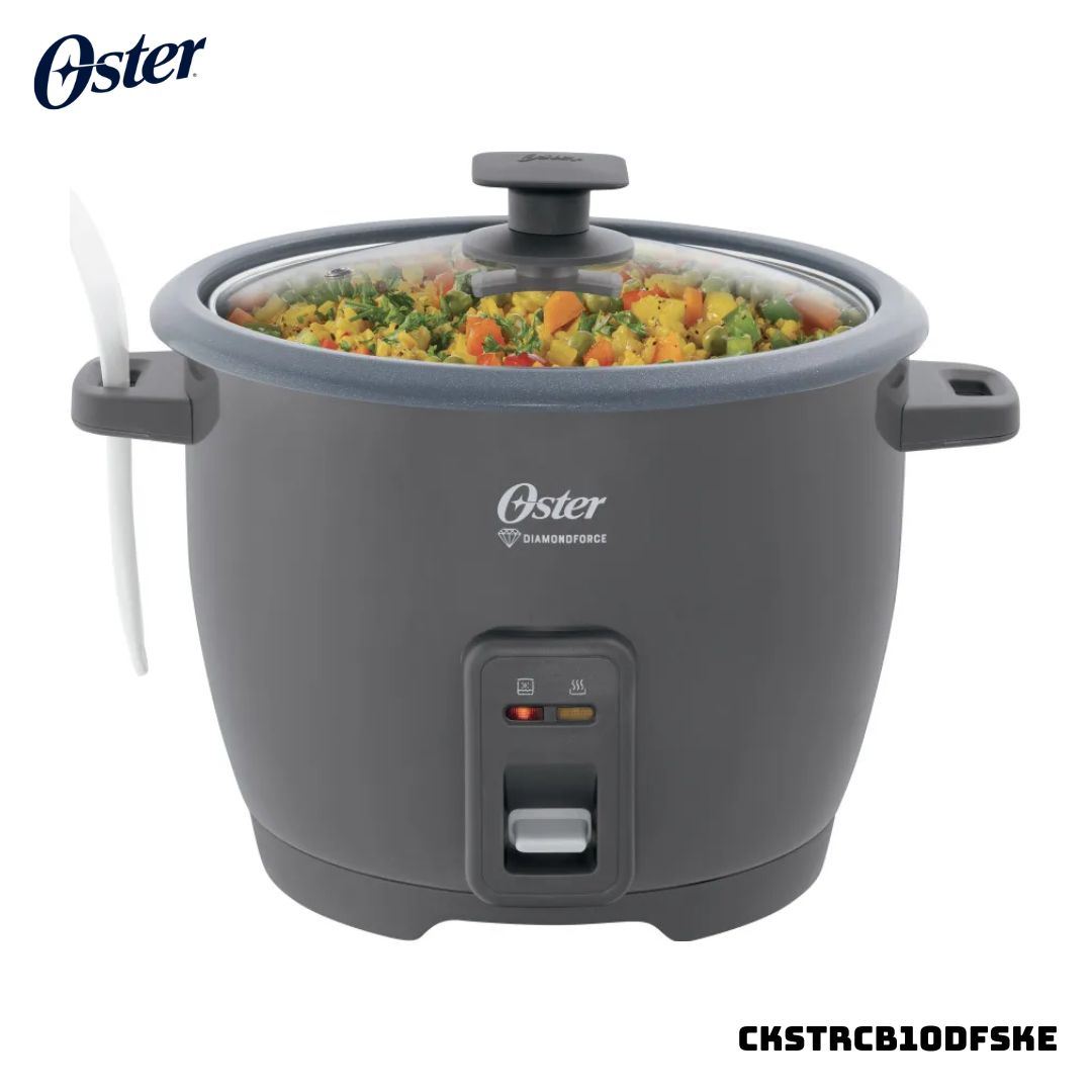 ARROCERA OSTER DIAMONDFORCE 10 TAZAS GRIS - CKSTRCB10DFSKE