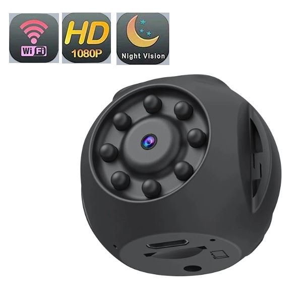 GENERICO Mini cámara espía 1080p hd con wifi