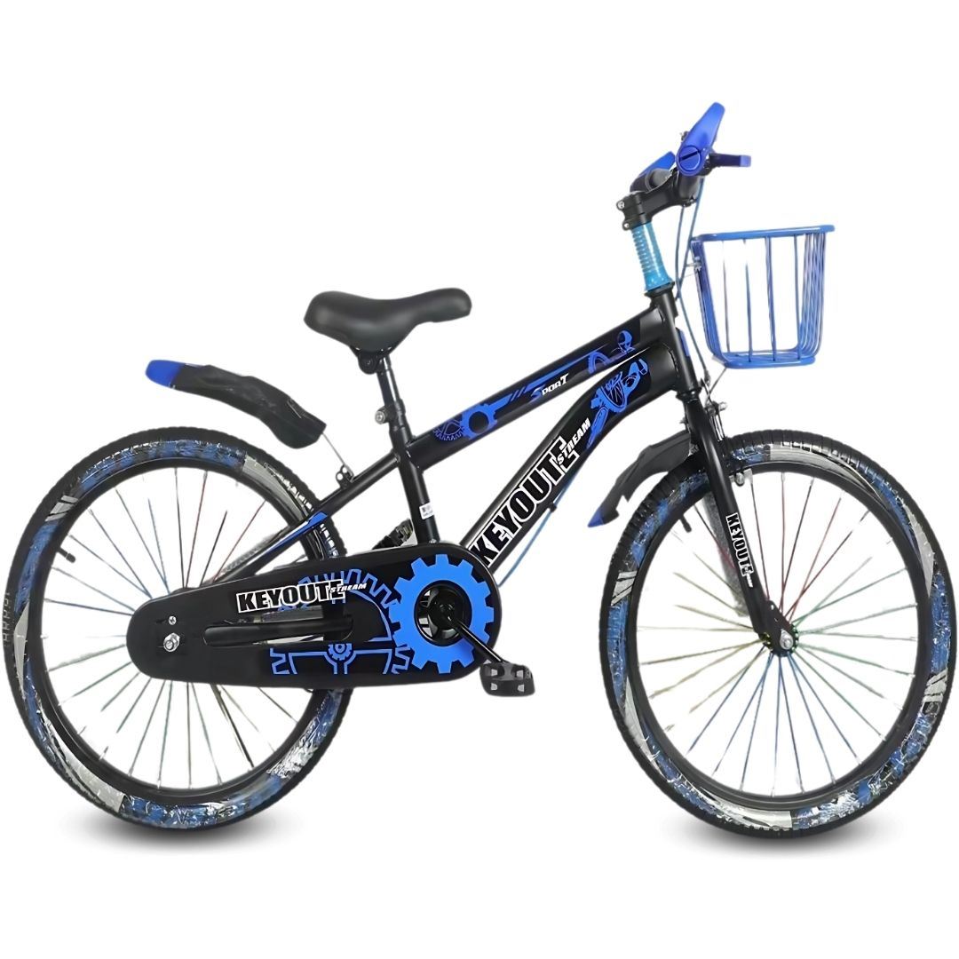 Bicicleta Deportiva Aro 20 «ASHVIN II» con Canasta Azul
