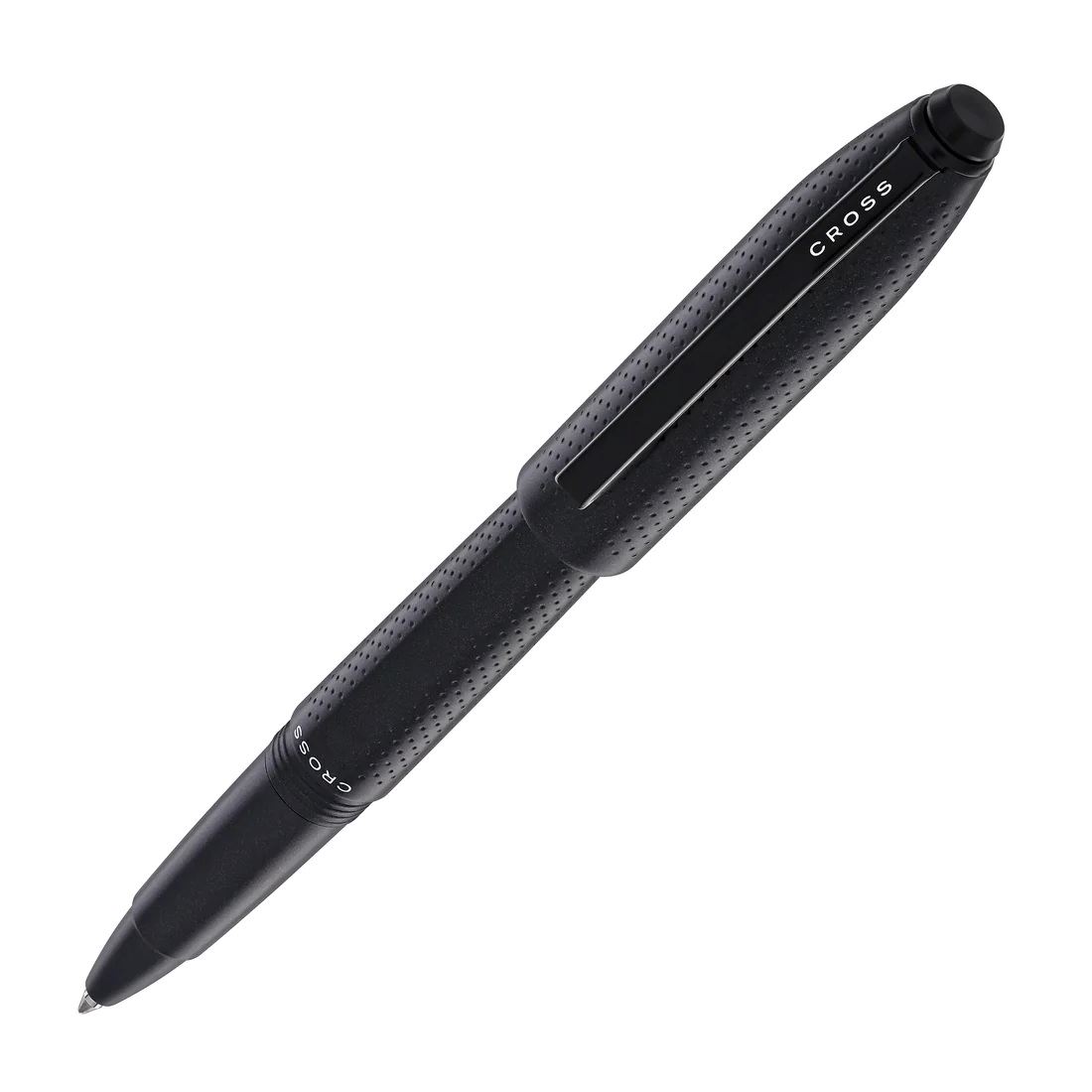 Bolígrafo Cross Prism Obsidian Black Resina con Detalles en Negro Pulido