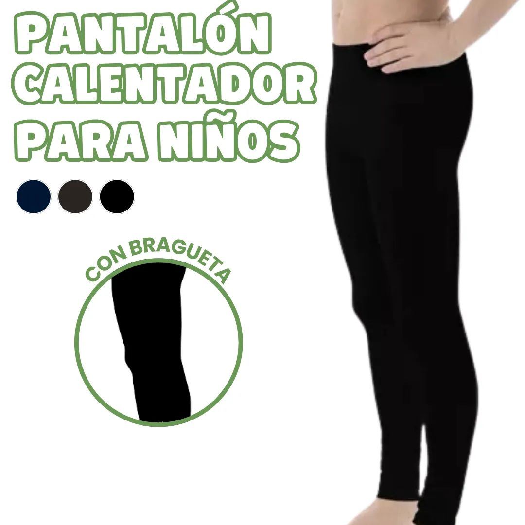 Calentador Pantalón Con Micro-polar Para Niños Varones
