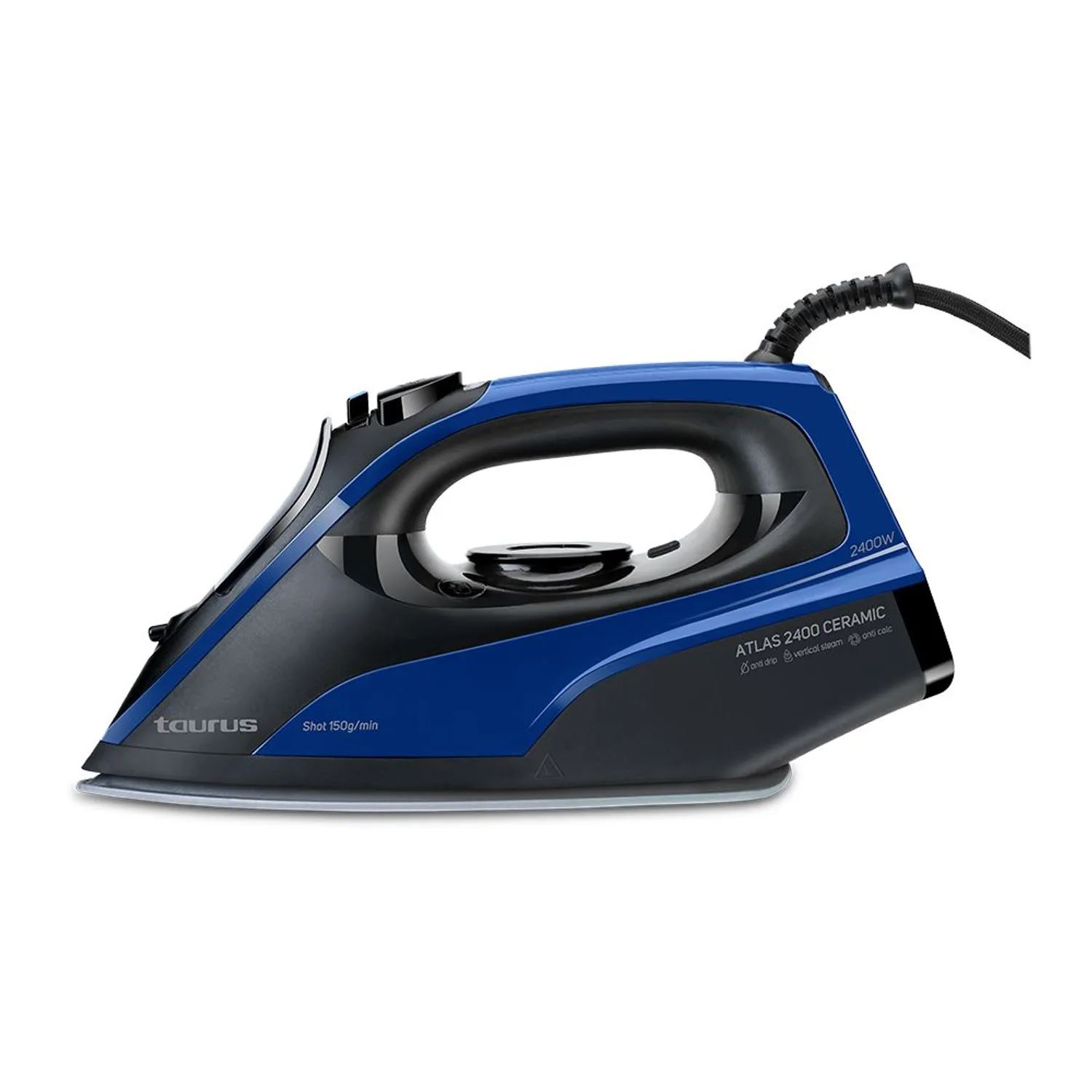 Plancha a Vapor Taurus Base Cerámica ATLAS 2400 Azul