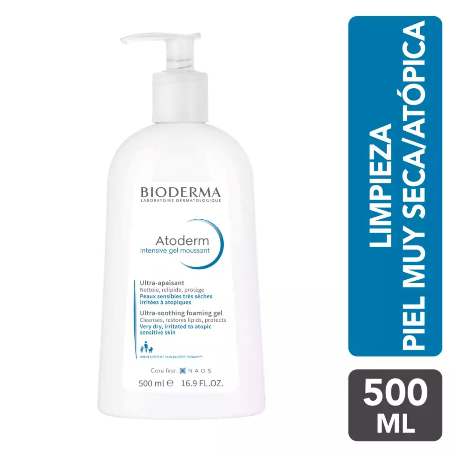 Atoderm Intensive Gel Moussant 500 Ml