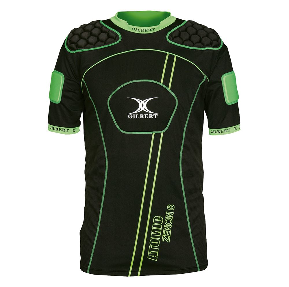 GILBERT PECHERA JUNIOR RUGBY ATOMIC ZEN V2 NEGRO/VERDE