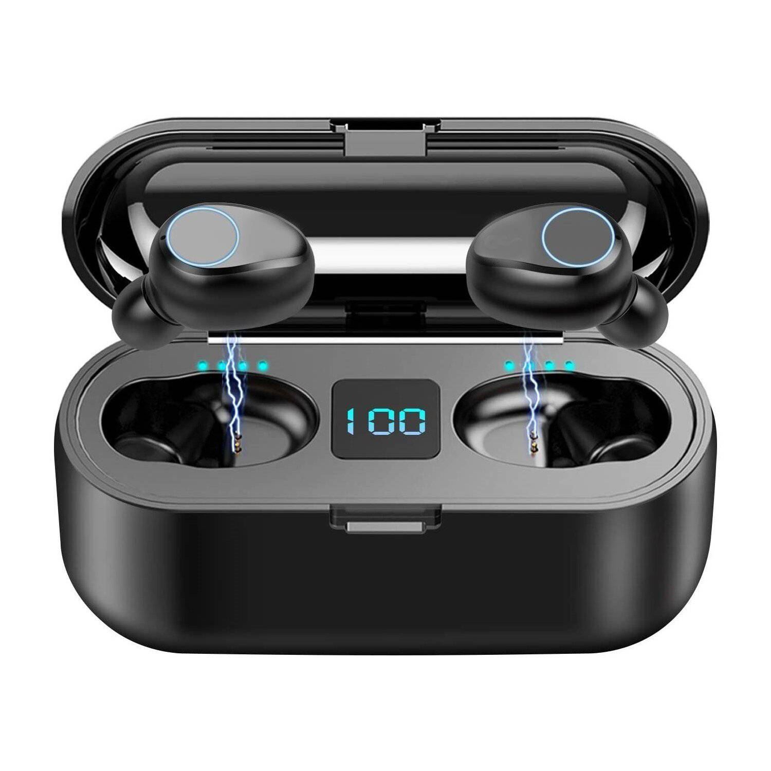 Audifonos Bluetooth F9 Con Power Bank