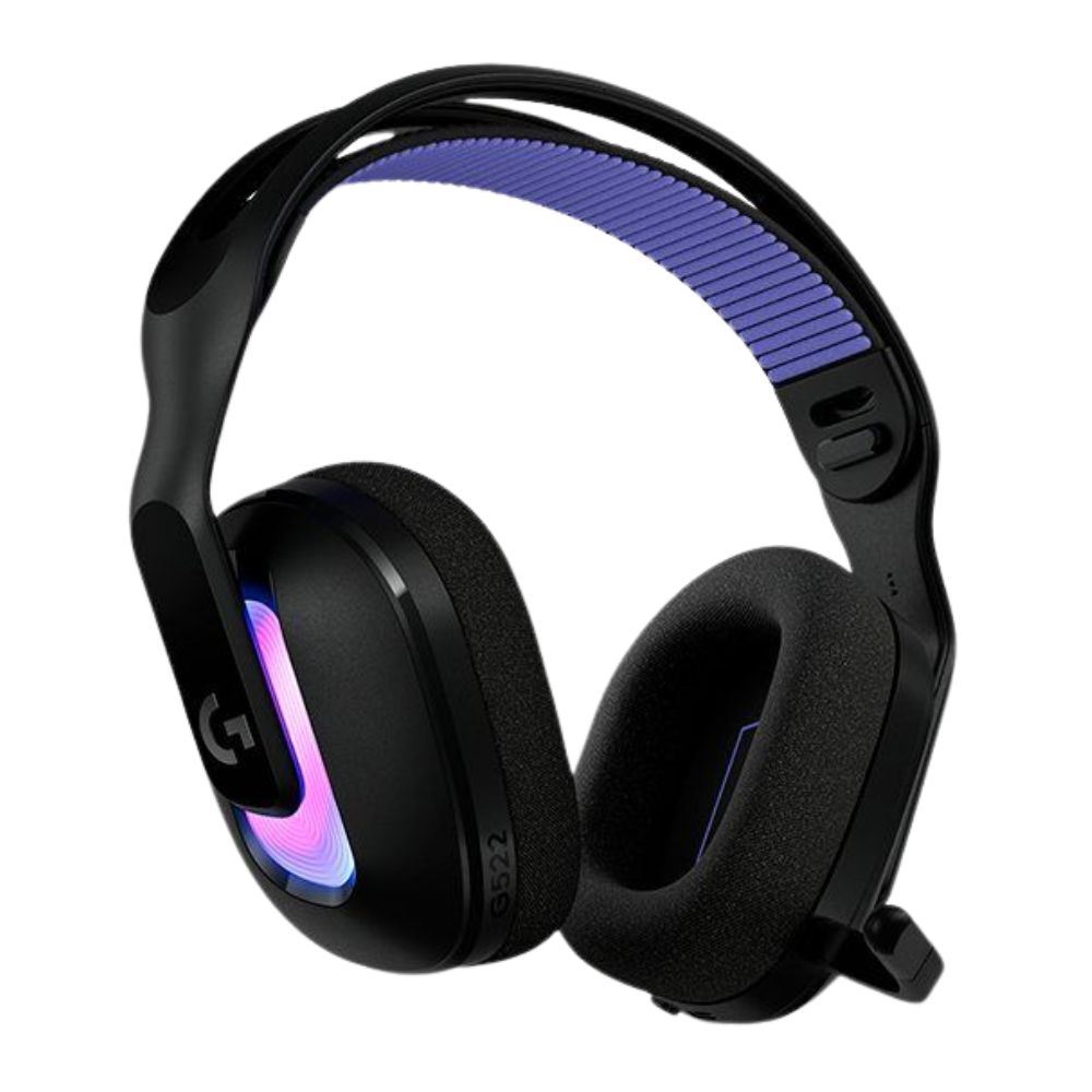 Audifono Gamer Logitech G522 90H Lightspeed Bluetooth cable USB-C RGB Color Negro