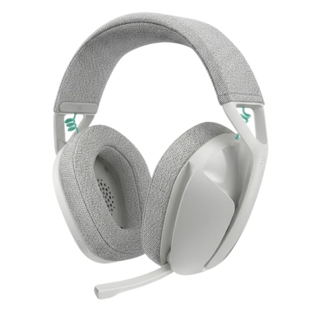 Audifono Logitech G321 con micrófono inalámbrico Lightspeed, color Blanco