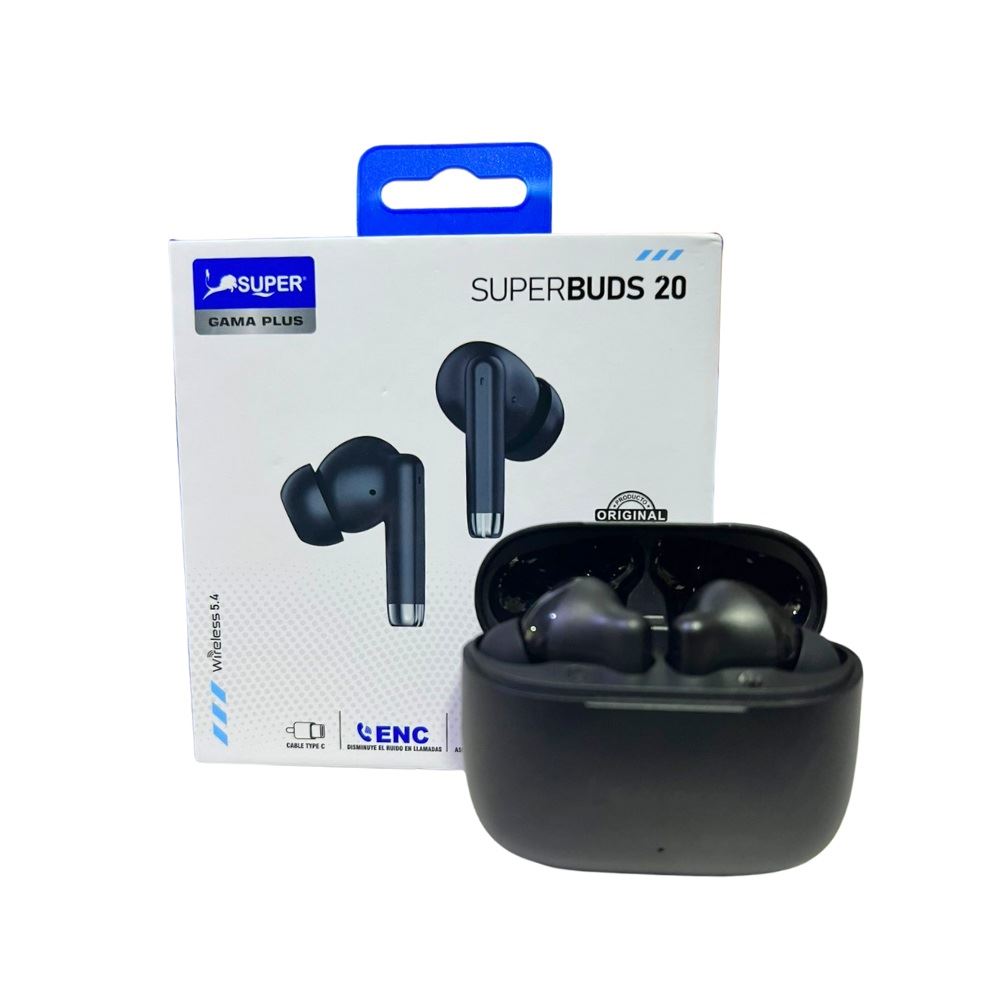 AUDIFONOS SUPERBUDS 20 WIRELESS 5.4