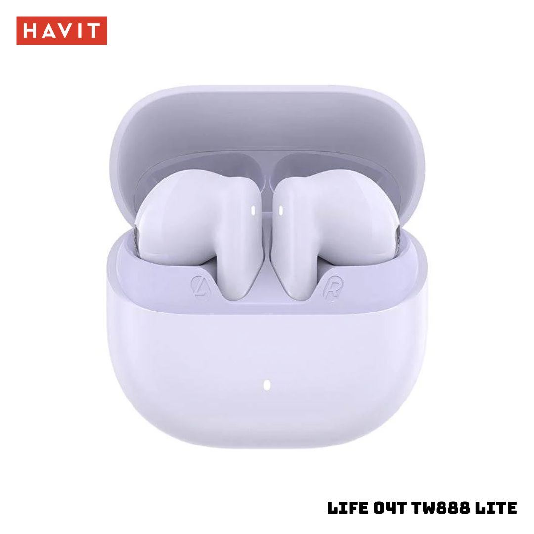 AUDIFONOS BLUETOOTH HAVIT LIFE 04T TW888 LITE - MORADO
