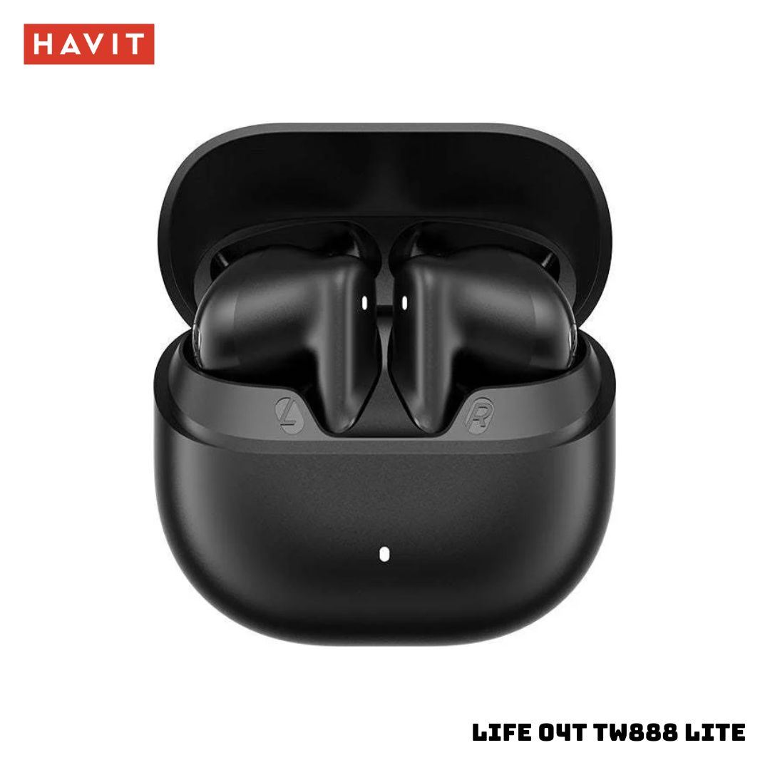 AUDIFONOS BLUETOOTH HAVIT LIFE 04T TW888 LITE - NEGRO