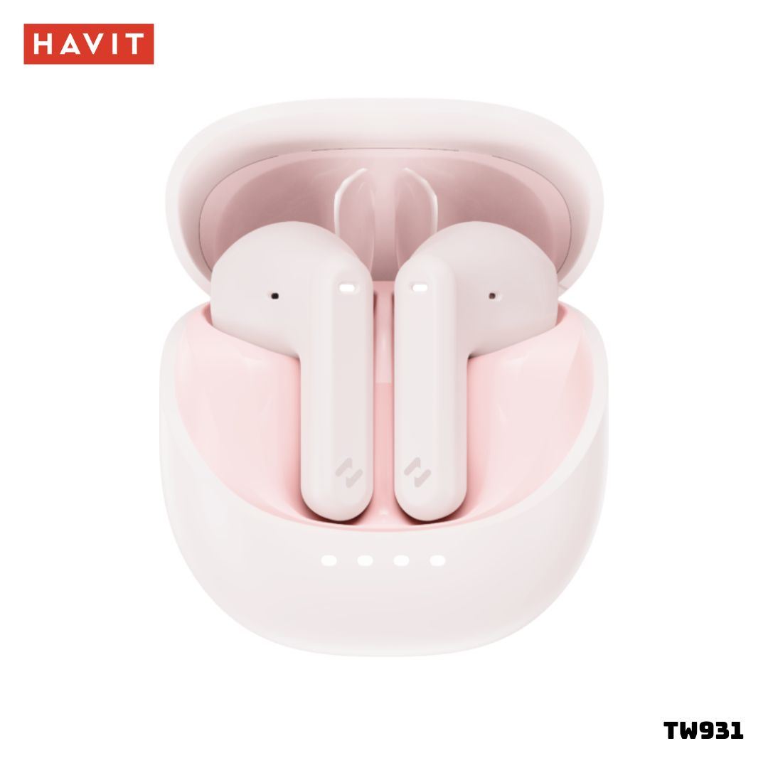 AUDIFONOS BLUETOOTH HAVIT TW931 MINI SIZE - ROSADO