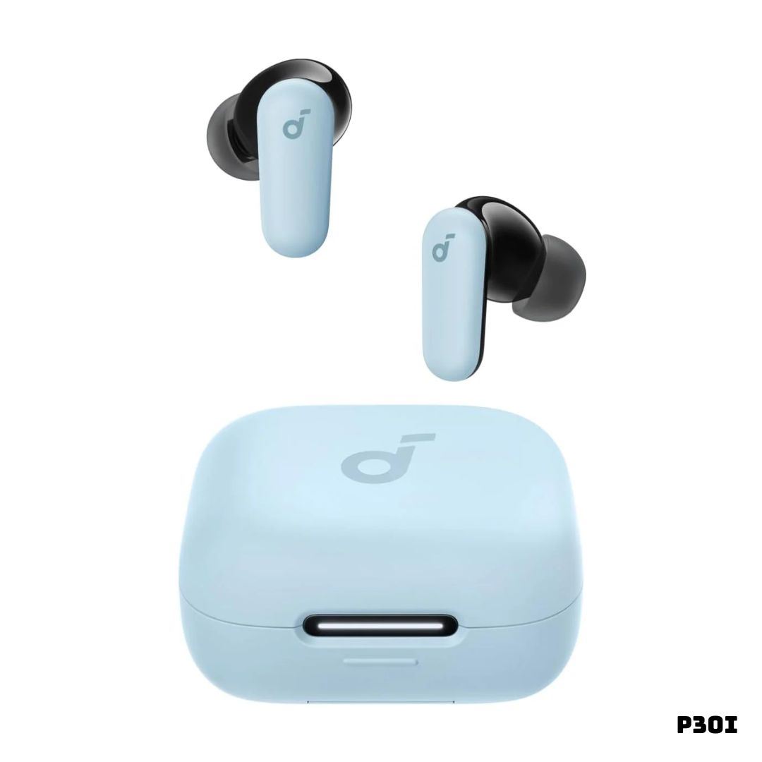AUDIFONOS BLUETOOTH SOUNDCORE P30i CON CANCELACION DE RUIDO BLUE