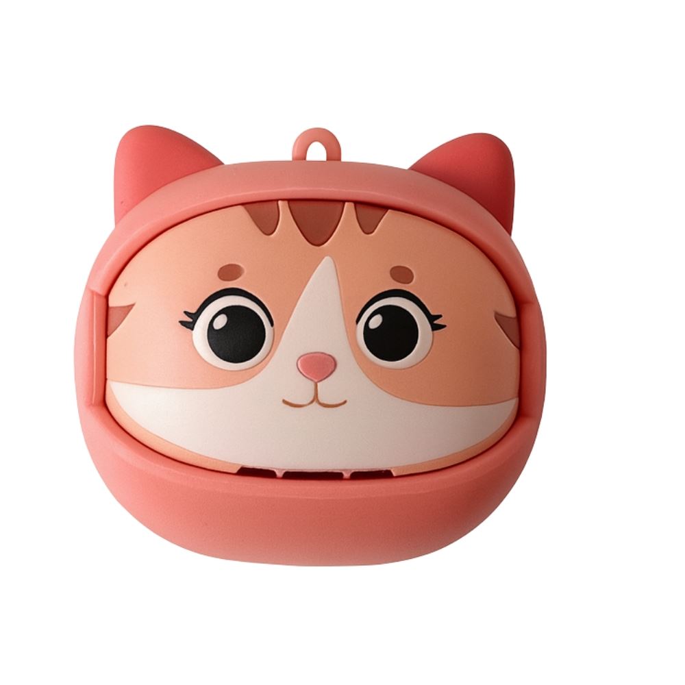 Audífonos con emociones Gatita Rosa