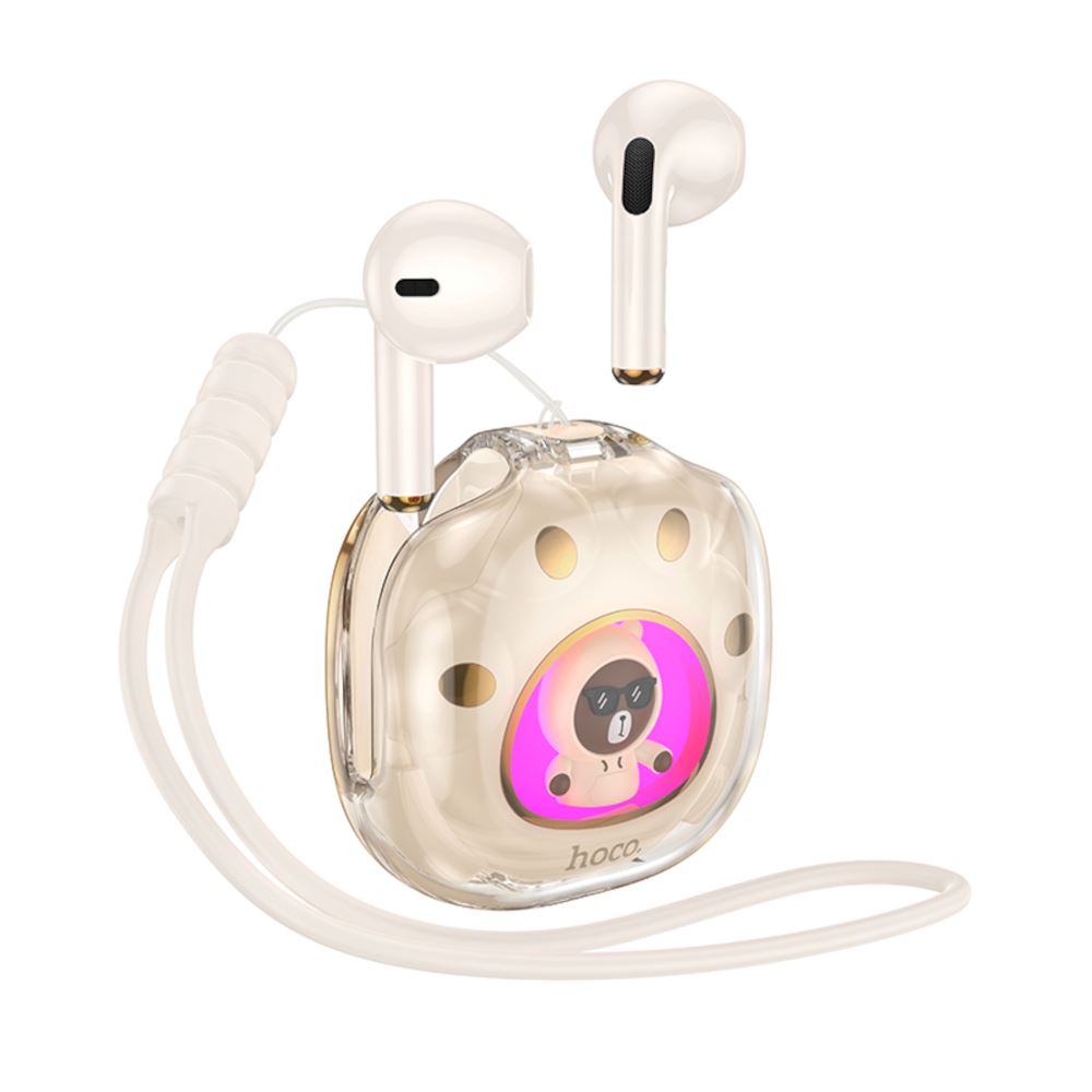 Audífonos Bluetooth Hoco DES36 Cool Bear Khaki