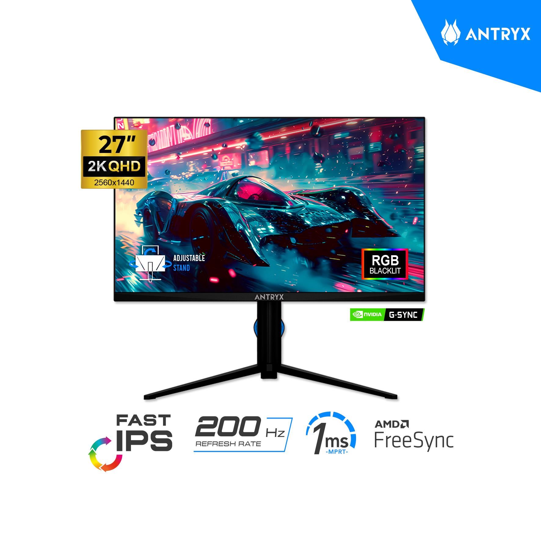 Monitor Activar Vision IPX2735Q 27” IPS 2K QHD 2560x1440 200Hz 1ms