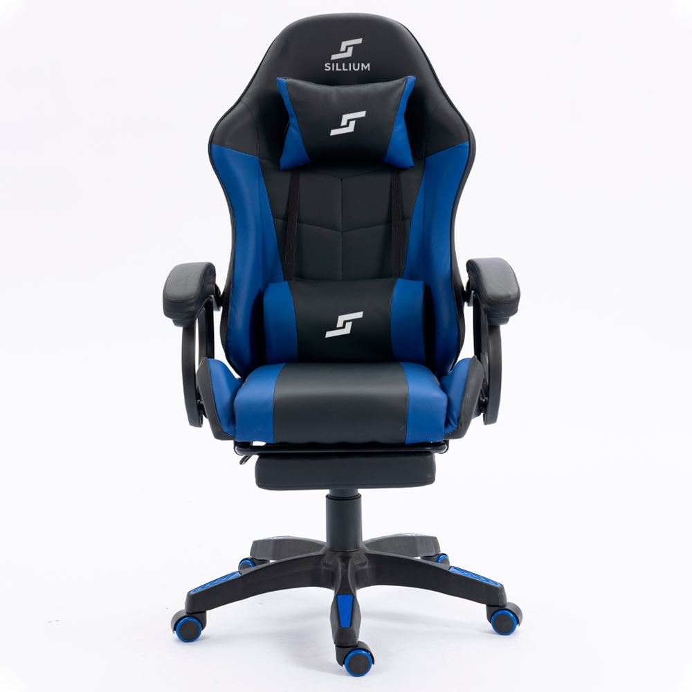 Silla Gamer Reclinable Azul Sillium