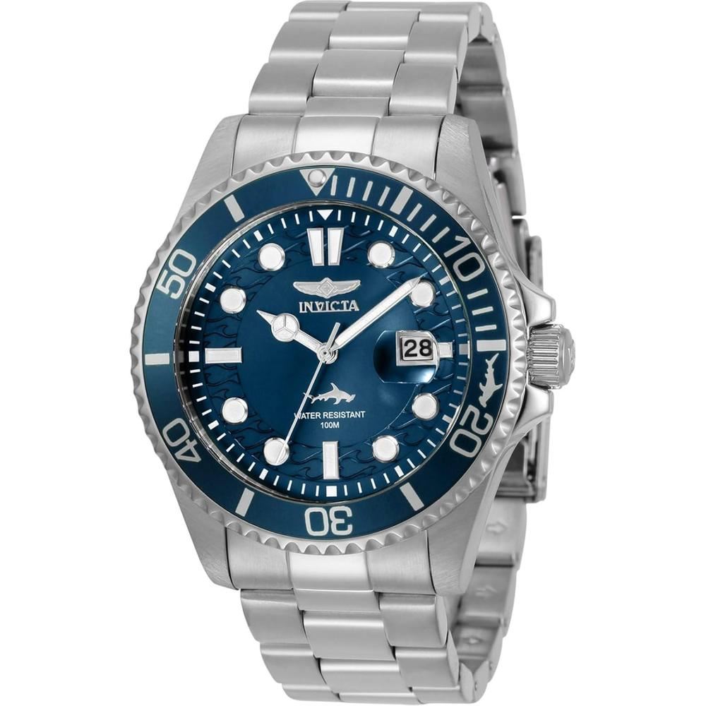 Invicta 30019 reloj Pro Diver plateado cuarzo hombre | Plata
