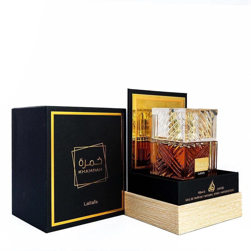 PERFUME LATTAFA KHAMRAH EDP UNISEX 3.4 OZ / 100 ML