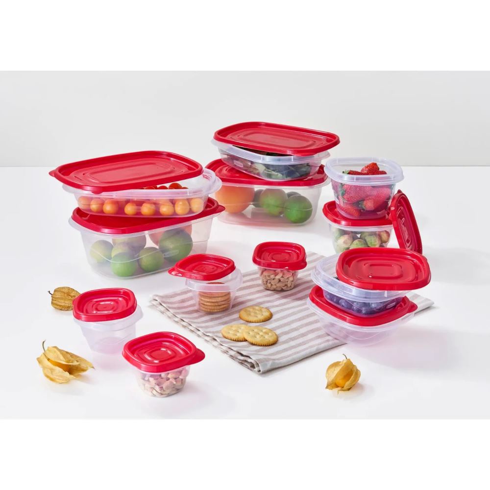 Set de 24 Pzs de Recipientes Take Along con Tapas Herméticas 2164723