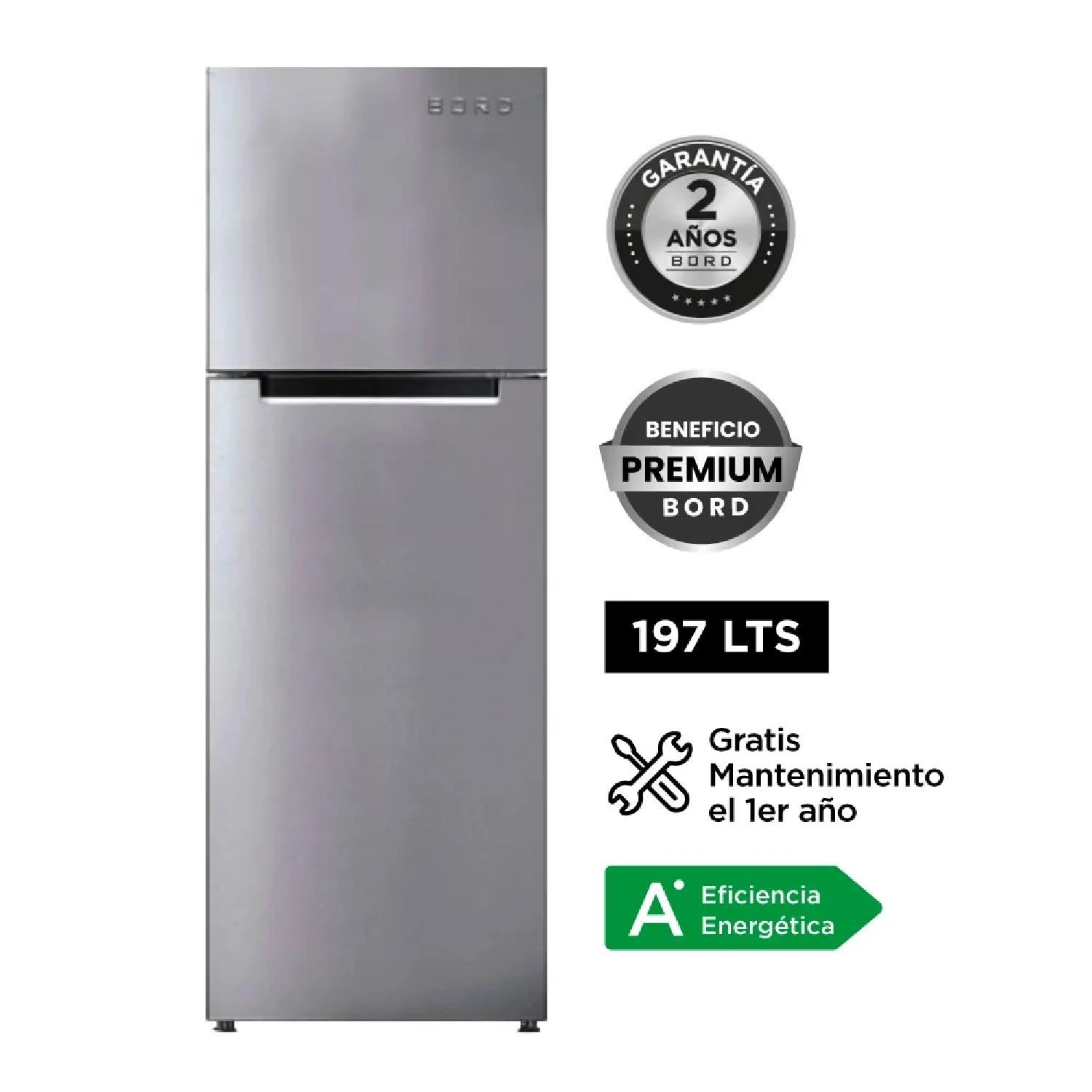 Refrigeradora Bord 197 L No Frost RE190NFI-H - Silver