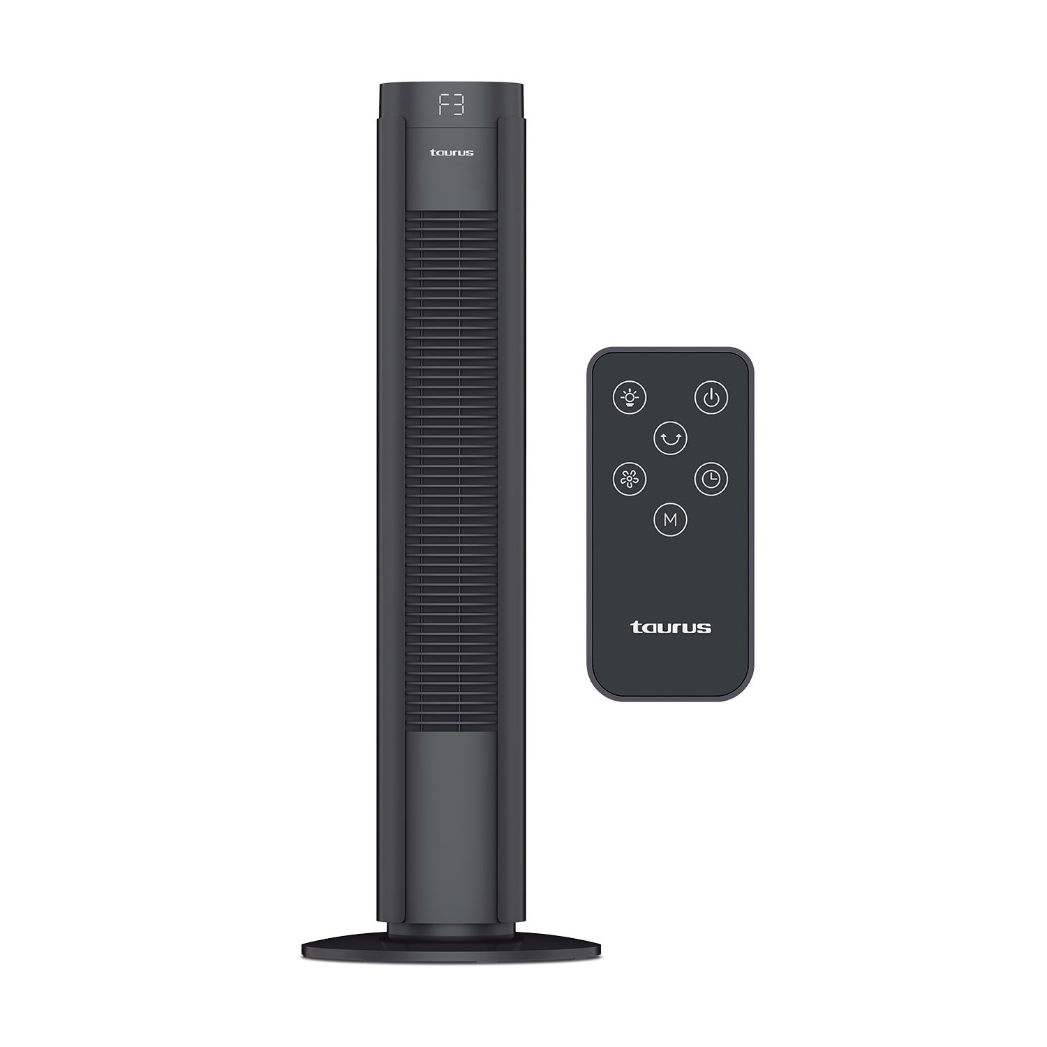 Ventilador De Torre, 4 Velocidades, 50W Taurus BABEL RC DIGITAL