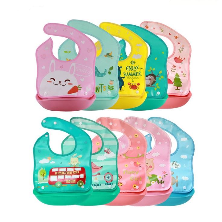 Set de 2 Baberos Impermeables para Bebé