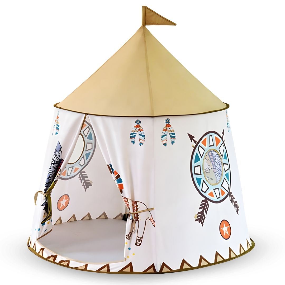 Tienda de juegos Plegable «BABY INDI» Edición Limitada Beige