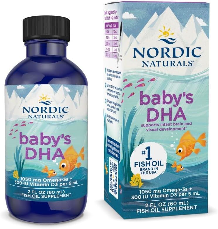 Nordic Naturals Baby’s DHA  + Vitamina D3 (60ml)