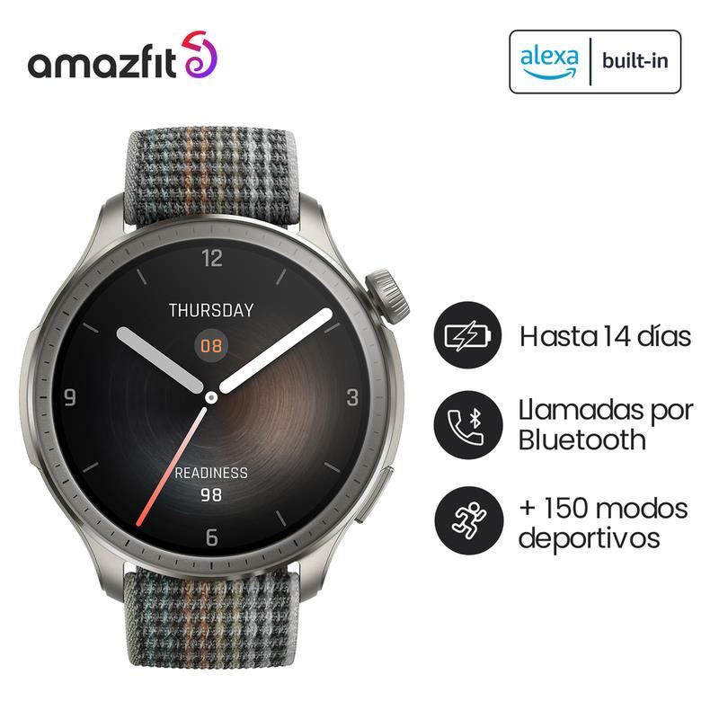 Smartwatch Amazfit Balance - Llamadas Bluetooth + Sensores de Salud