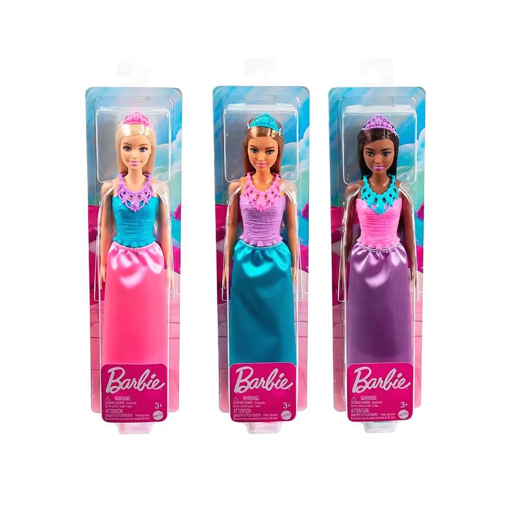 MUÑECA BARBIE PRINCESA SURTIDO
