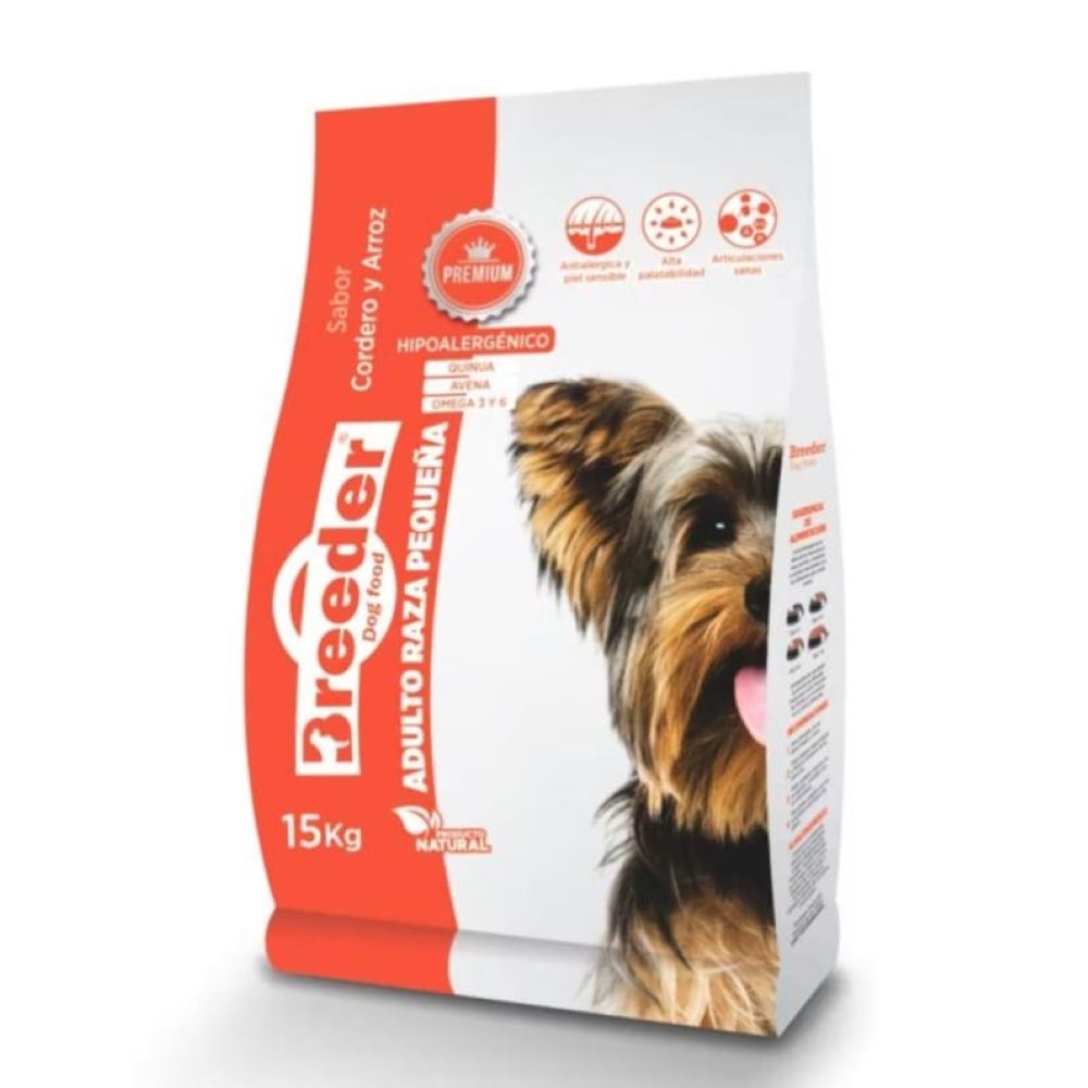 Breeder Dog Food Adulto Raza Pequeña 15 kg