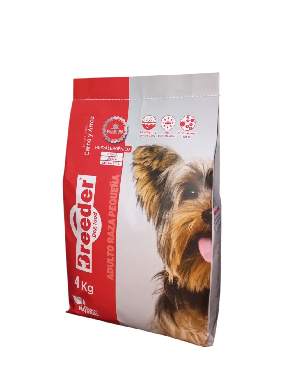 Breeder Dog Food Adulto Raza Pequeña 4 kg