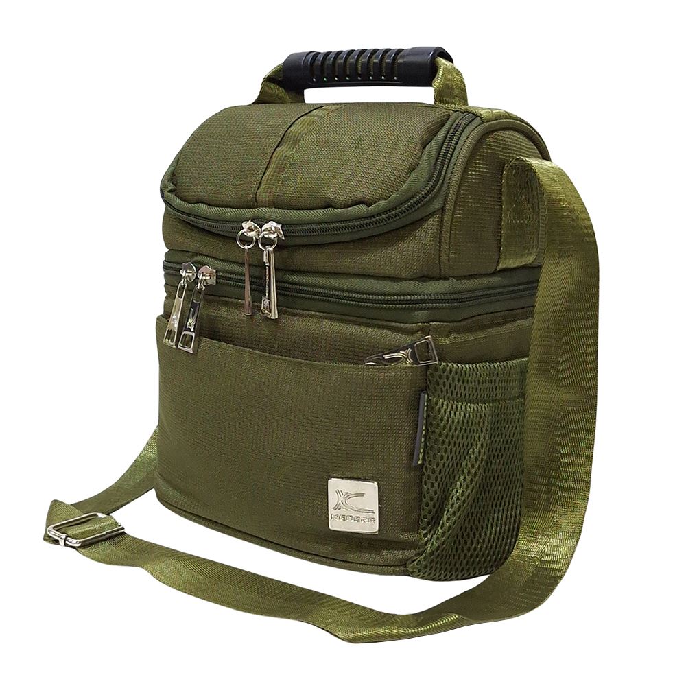 Lonchera Térmica Modelo Basa N1 Kengar - Verde Militar