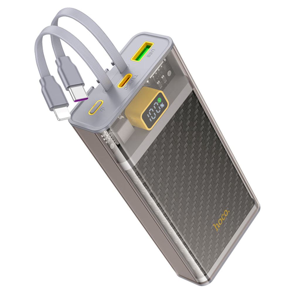 Power Bank de Carga Súper Rápida Hoco J104A Cargador Portátil de 20000 mAh