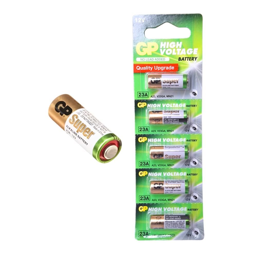 Pila Alcalina Beston 23a 12v Timbre, Detector Blister x5 Und