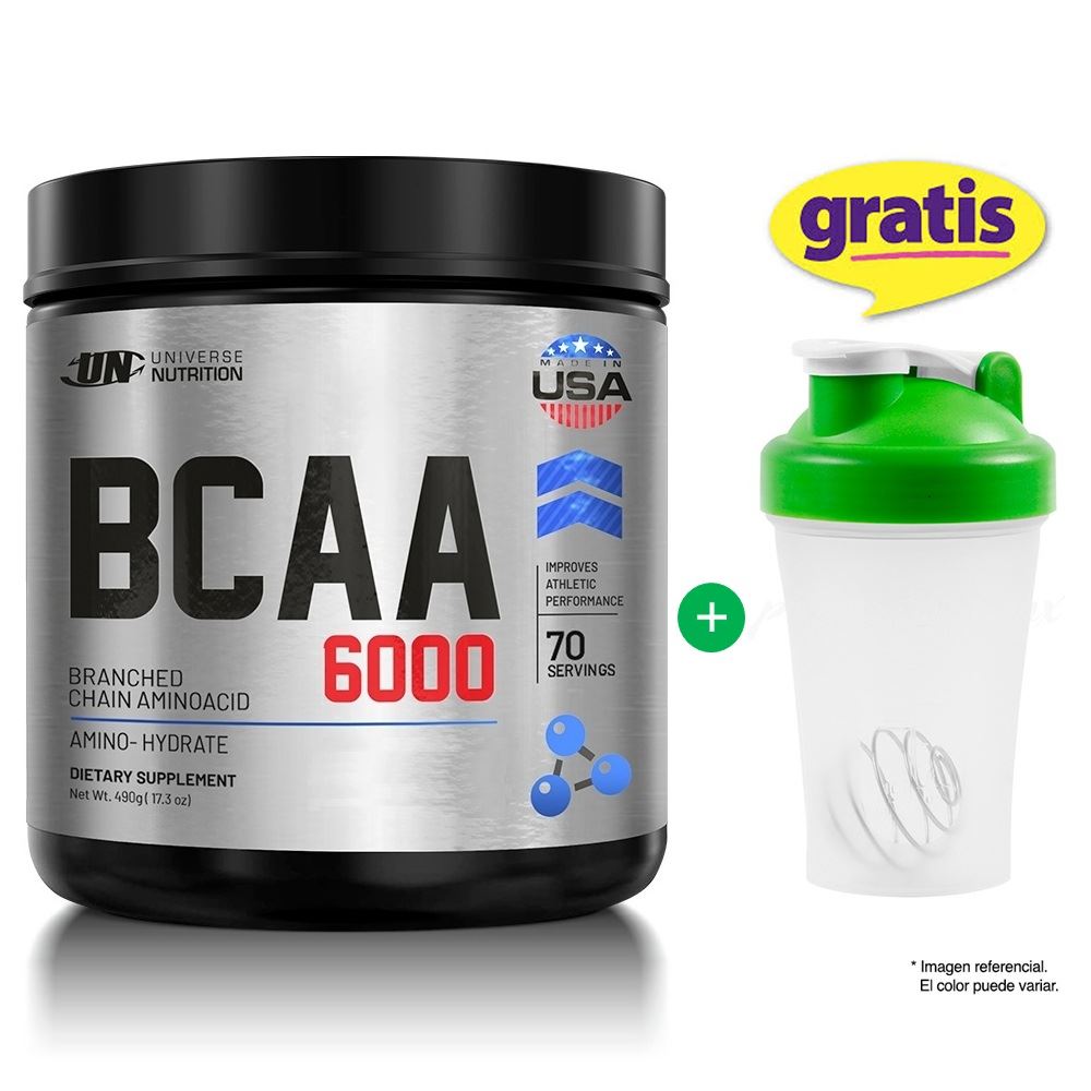 BCAA 6000 480GR USA UNIVERSE NUTRITION FRUIT PUNCH