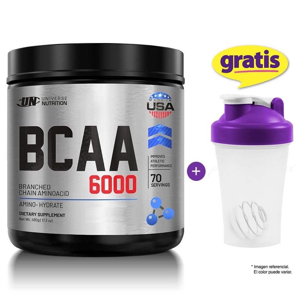 BCAA 6000 480GR USA UNIVERSE NUTRITION CITRUS PUNCH