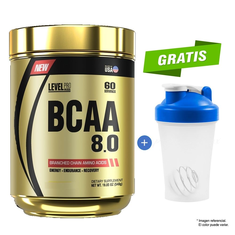Aminoácidos Bcaa Level 8.0 540Gr Fruit Punch