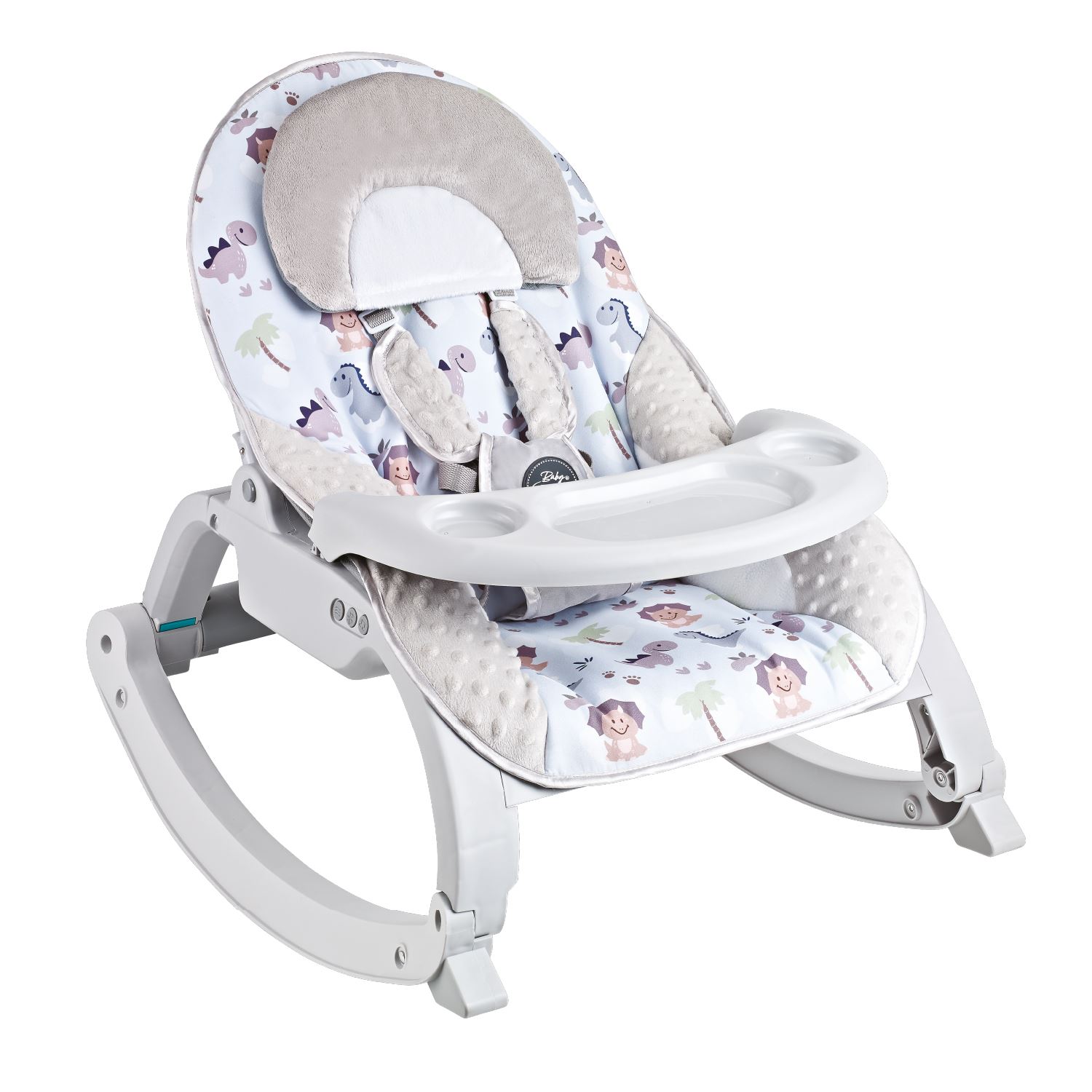 Silla baby bouncer mecedora baby cam celeste