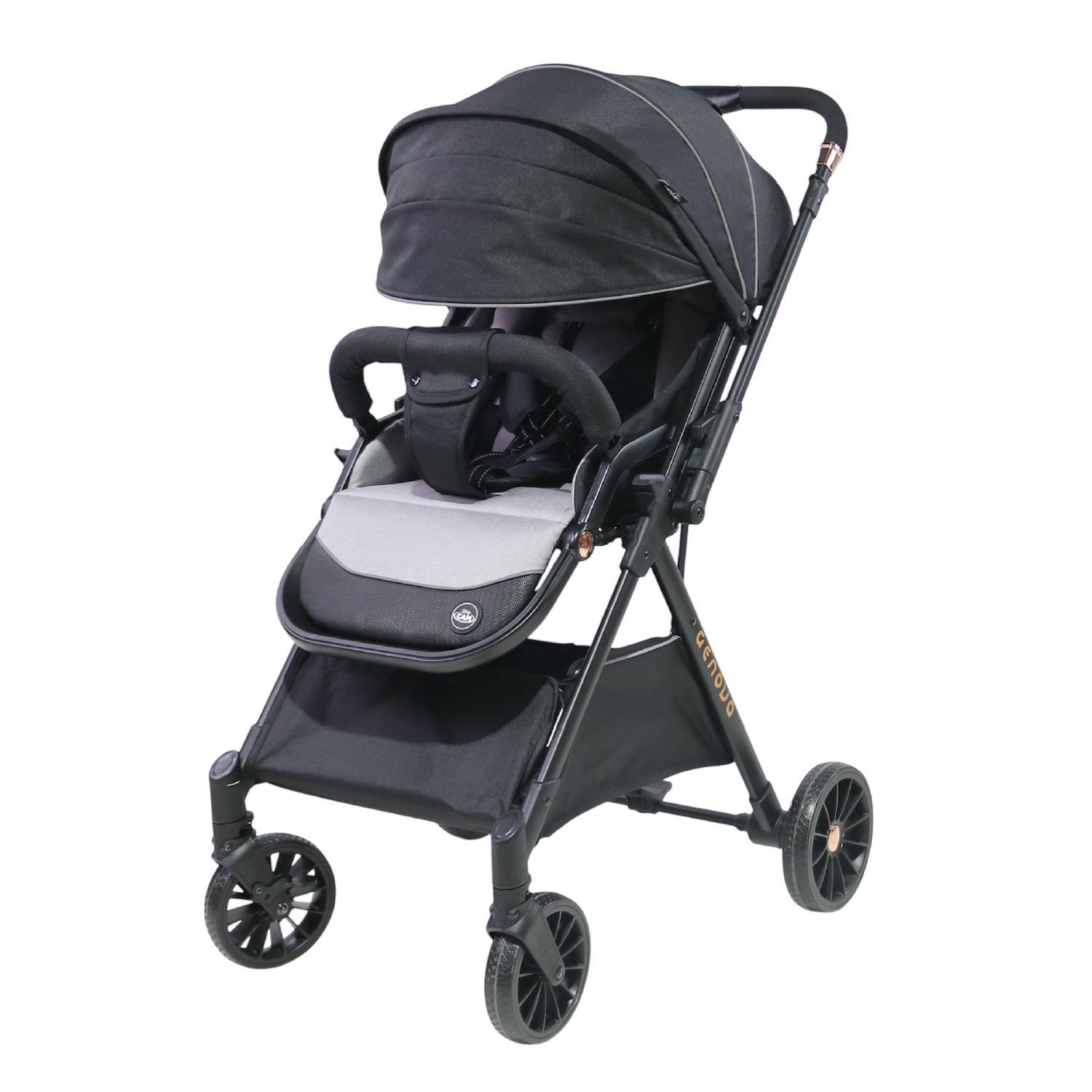 Coche paseo genova baby cam negro