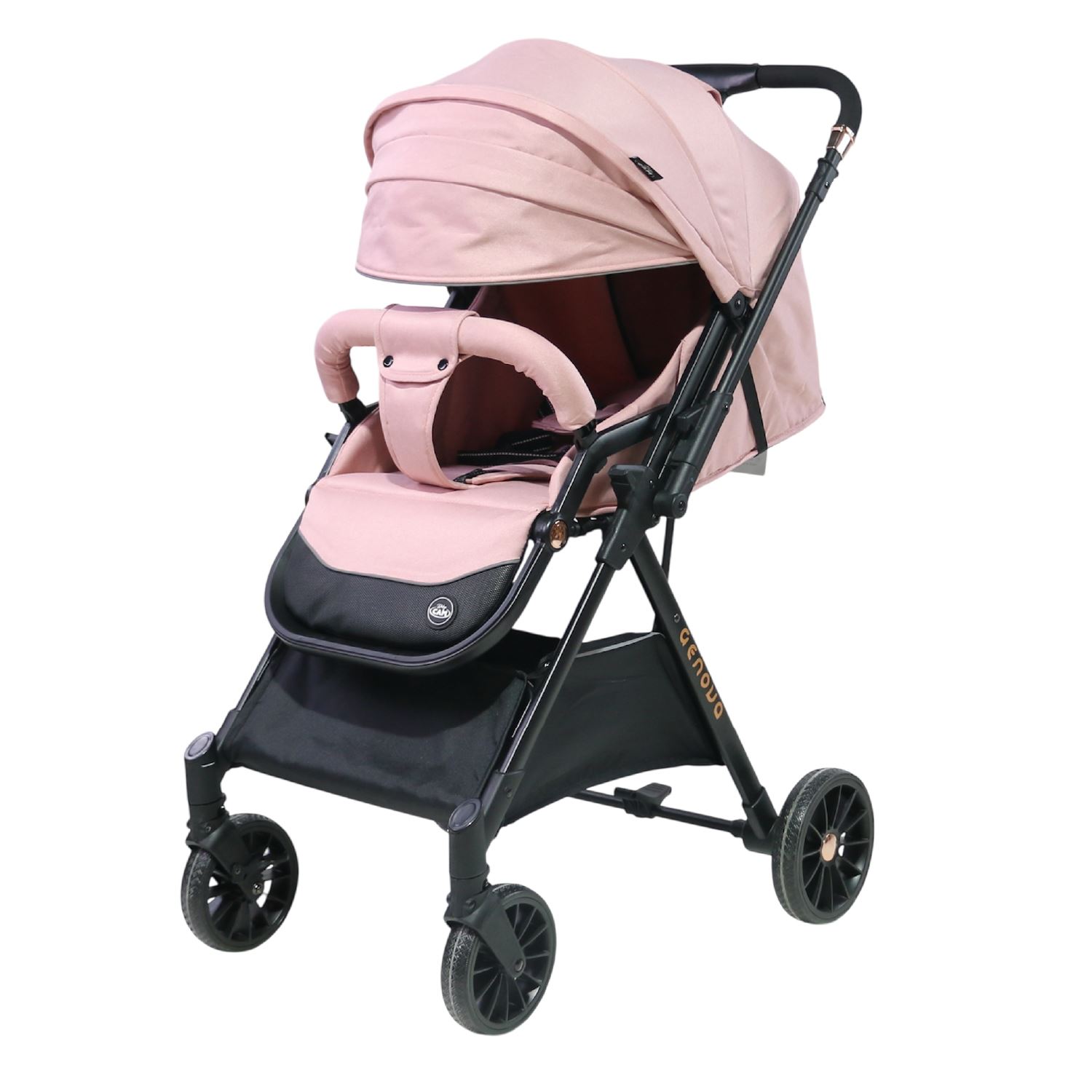 Coche paseo genova baby cam rosado