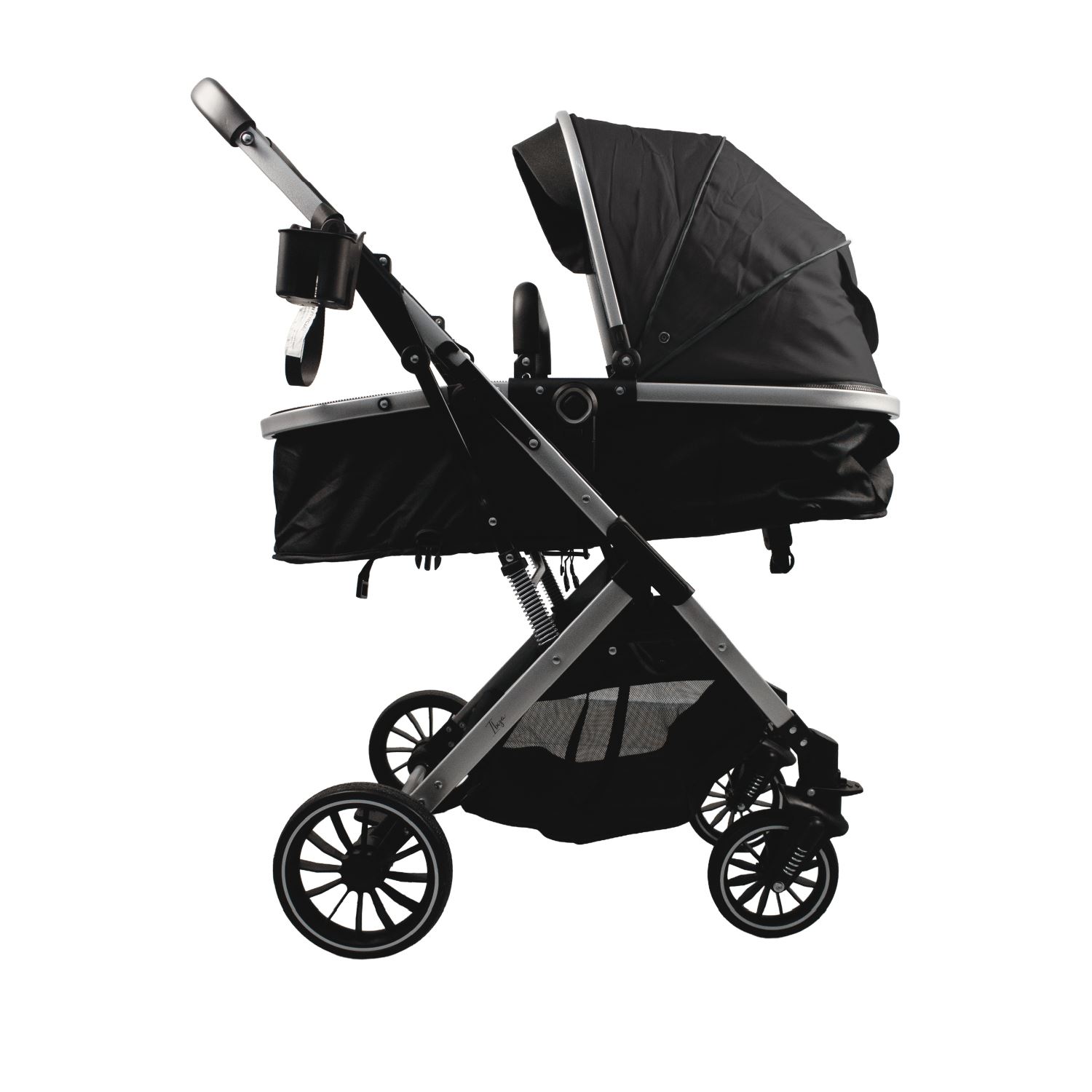 Coche moisés ibiza baby cam negro