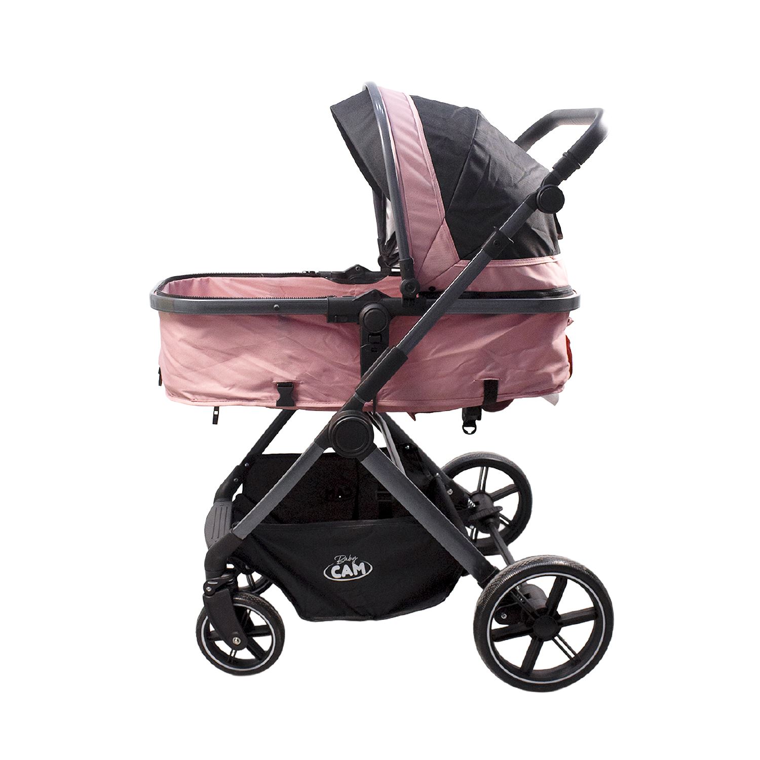 Coche moisés londres baby cam rosado
