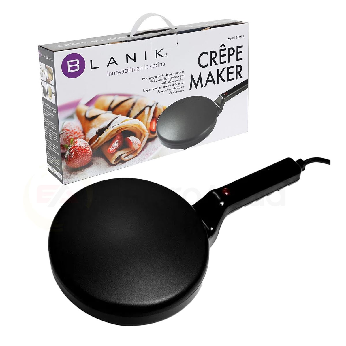 Maquina para Crepes Crepe Maker Blanik BCM03