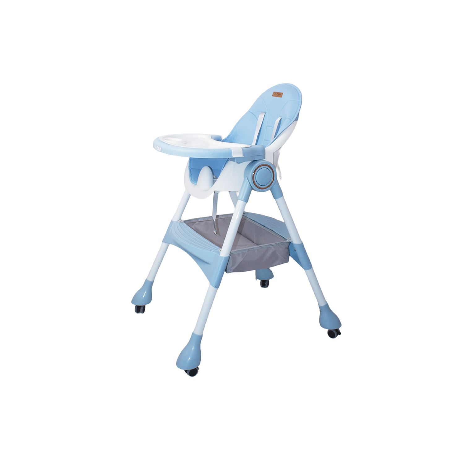Silla de comer wesley Baby Cam azul