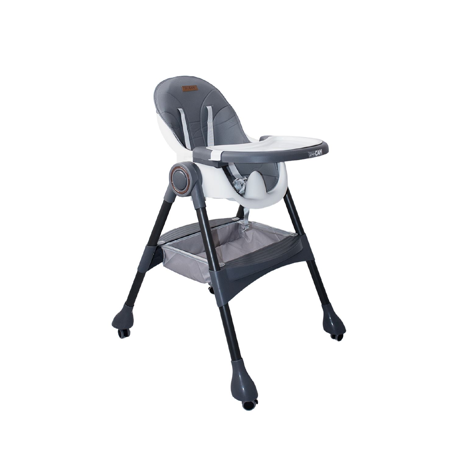 Silla de comer wesley Baby Cam gris