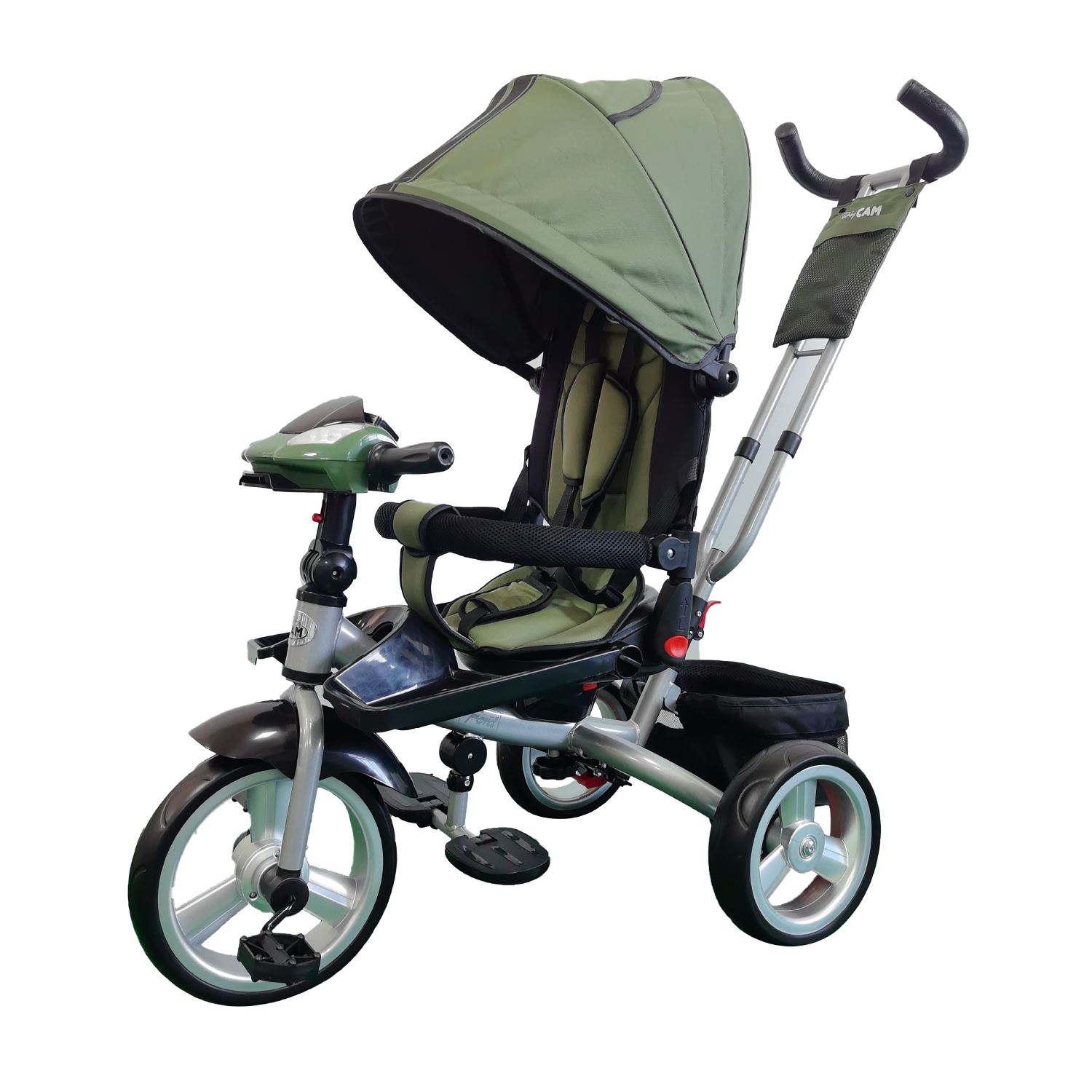 Triciclo ford baby cam bluetooth usb verde